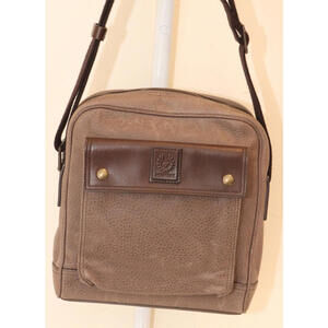 BELSTAFF Leather Cross Body Shoulder Messenger Bag